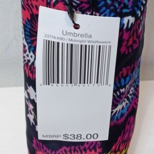Vera Bradley Accessories - Vera Bradley Umbrella in Midnight Wildflowers Vera Bradley Accessories - Vera Bradley Umbrella in Midnight Wildflowers